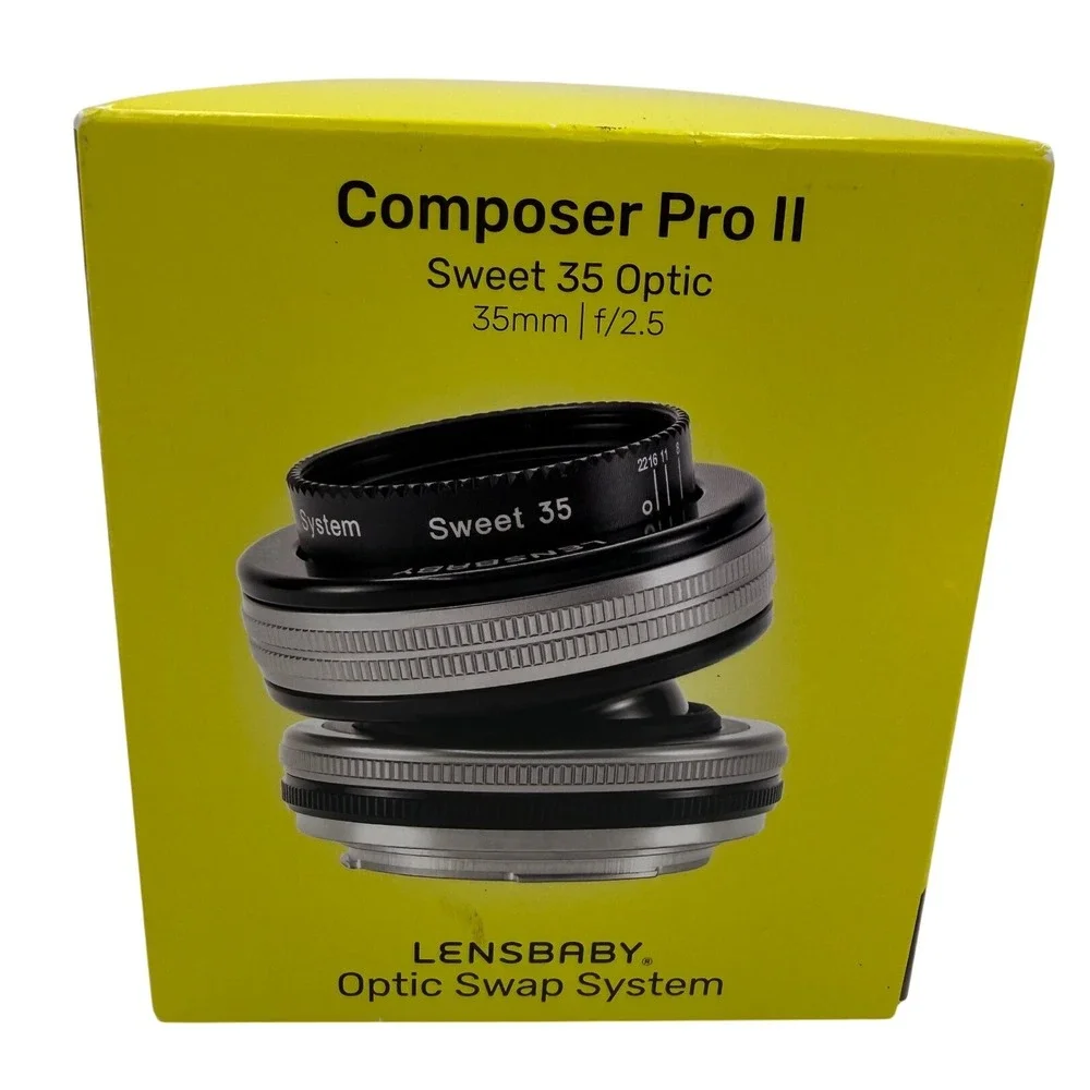 Lensbaby Composer Pro II Sweet 35 Optic for Canon RF Mount 35mm f2.5 Lens Swap